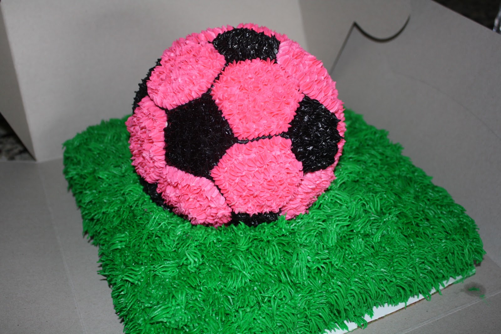 Girls Soccer Birthday Cake Ideas