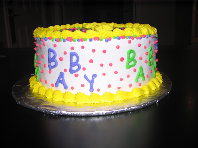 Grandmother Baby Shower Cake