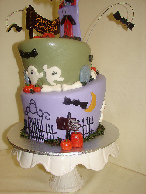 Halloween Birthday Cake