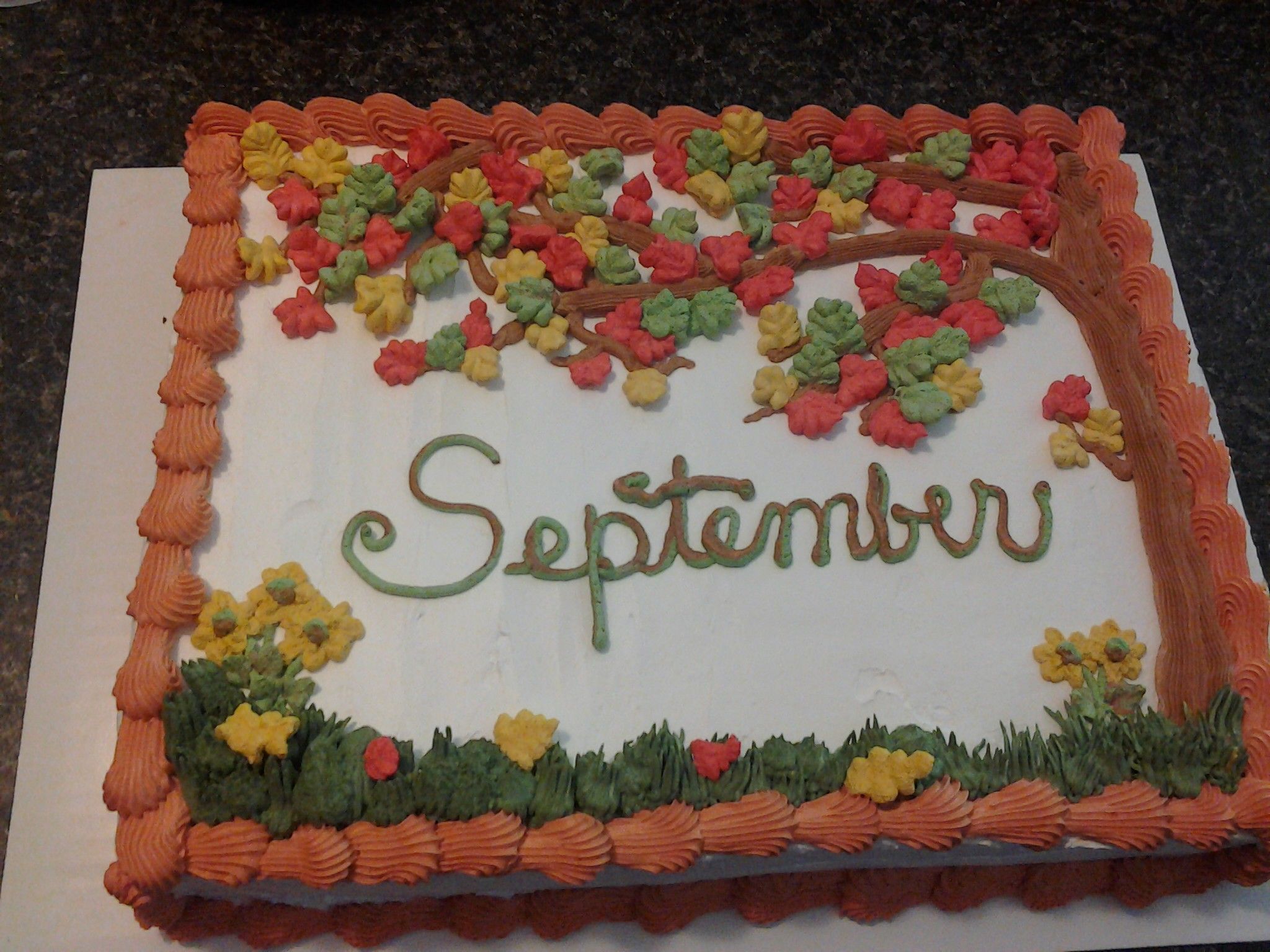 9 Photos of September Birthday Cakes