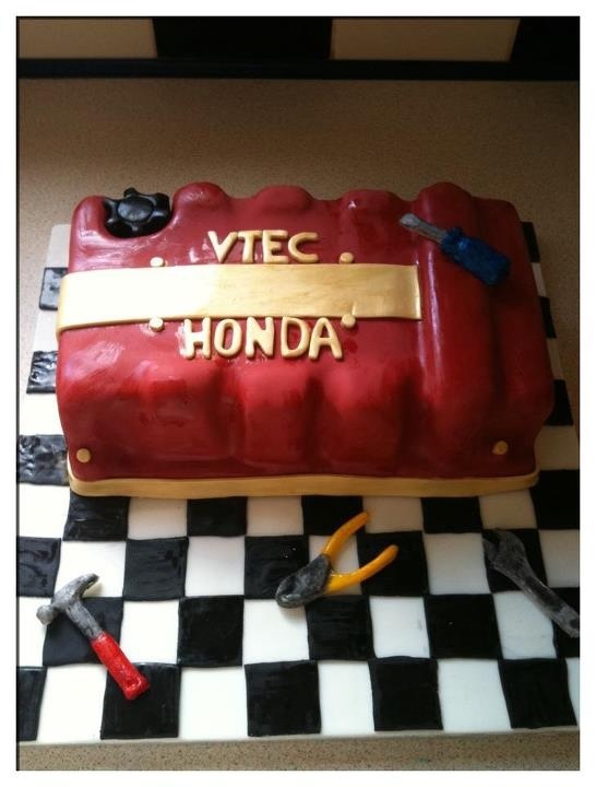 9 Photos of Honda Racing Birthday Cakes