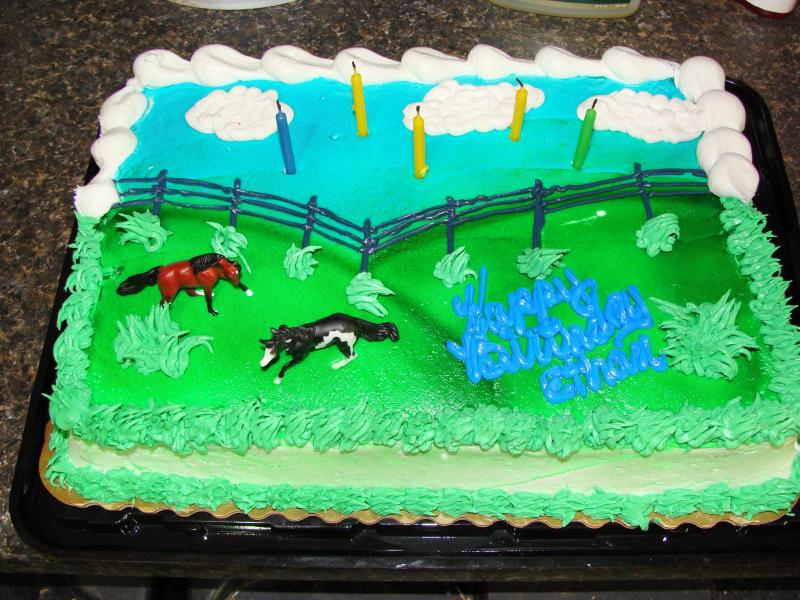 Hula Hoop Birthday Cake