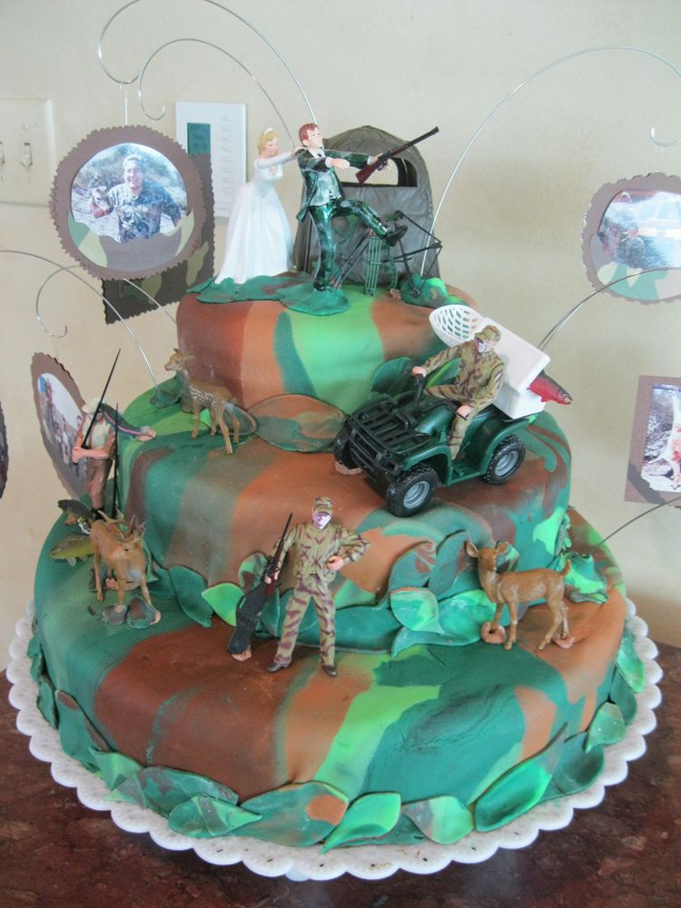 Hunting Grooms Cake Ideas