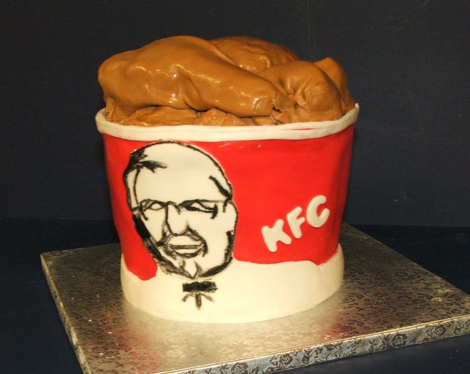 KFC Birthday Cake