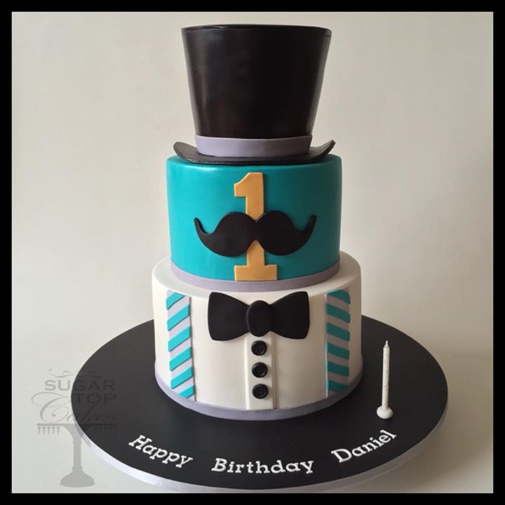 11 Small Cakes For Men Photo Little Man Baby Shower Cake Images