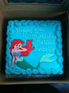 Little Mermaid Cake