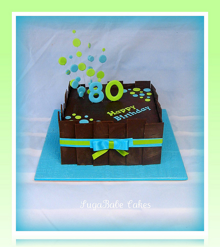 Man 80th Birthday Cake Ideas