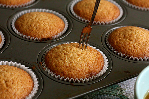 Maple Pancake Muffins with Glaze