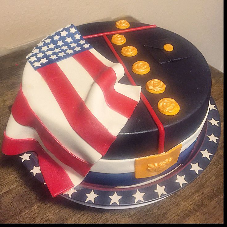 Marine Corps Birthday Cake