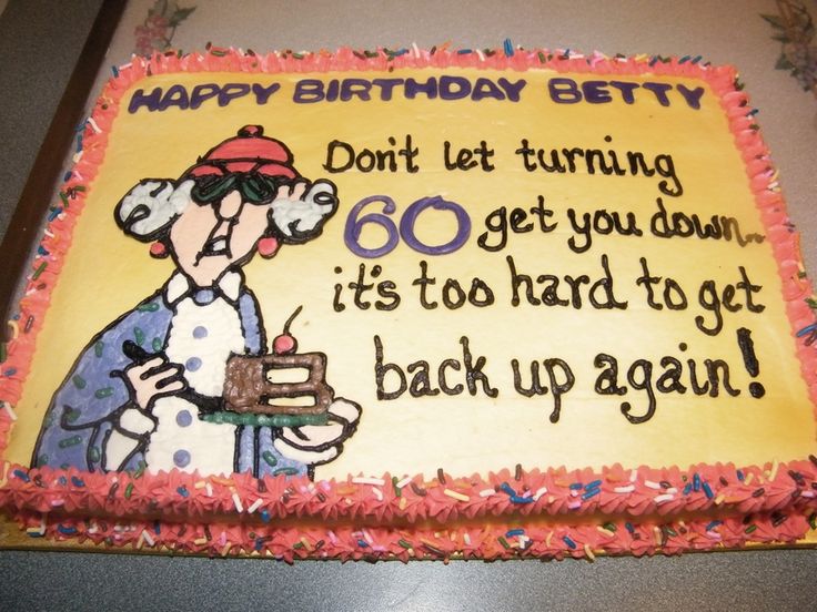 Maxine 60th Birthday Cake