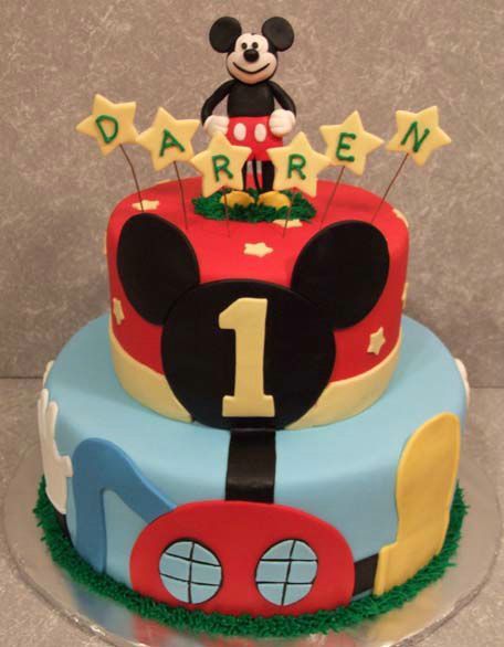 Mickey Mouse Birthday Cake Ideas