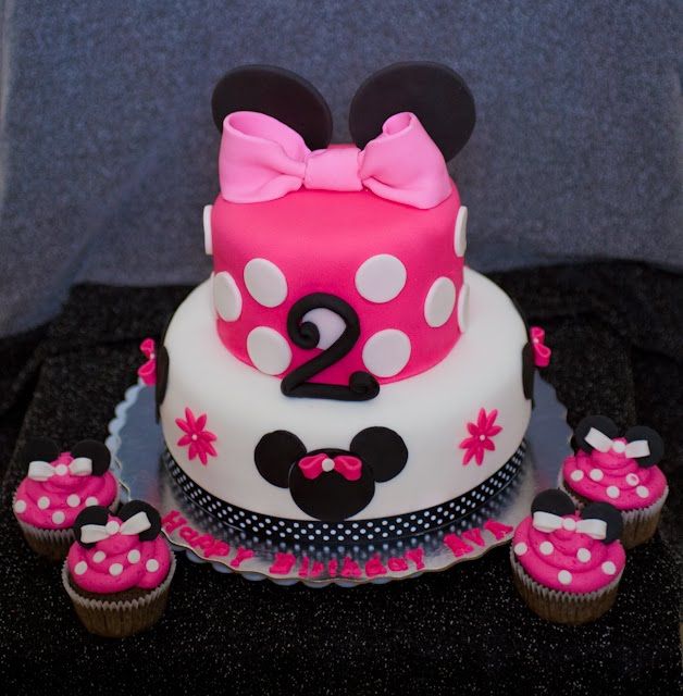 Minnie Mouse 2nd Birthday Cake Ideas