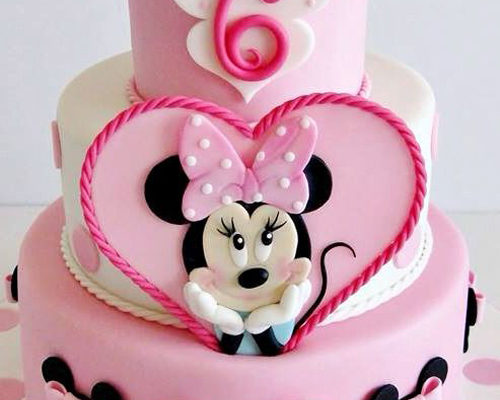 Minnie Mouse Birthday Cake