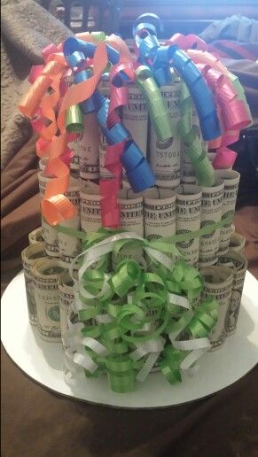 Money Birthday Cake Ideas