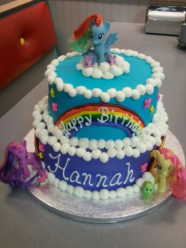 7 Photos of My Little Pony Friendship Birthday Cakes