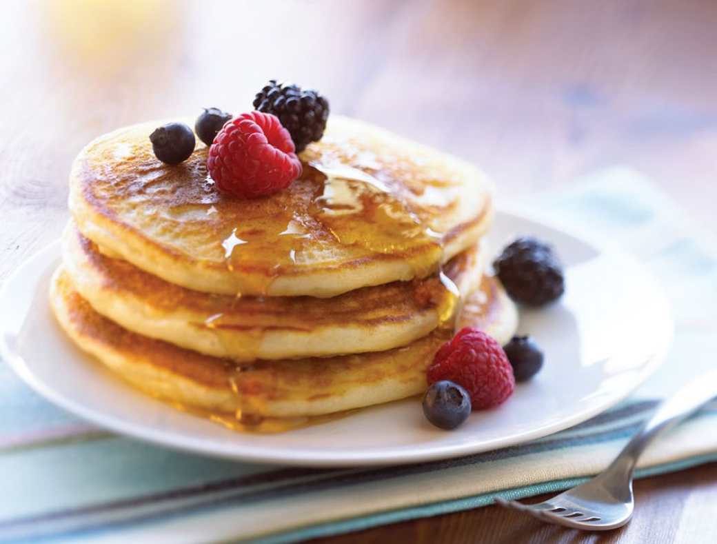 Pancake Stack Fruit Recipe