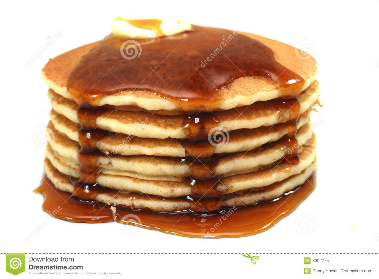 Pancakes and Syrup