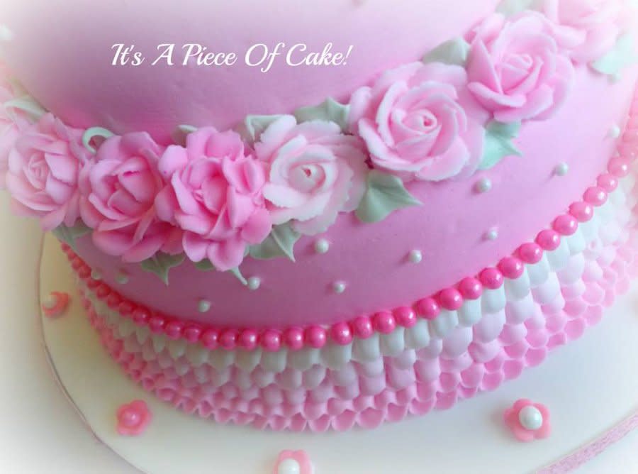 Princess Buttercream Tier Cakes