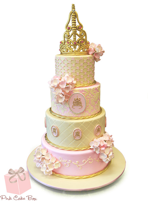 9 Photos of Four Tier Princess Cakes