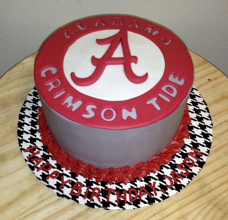 Roll Tide Birthday Cake