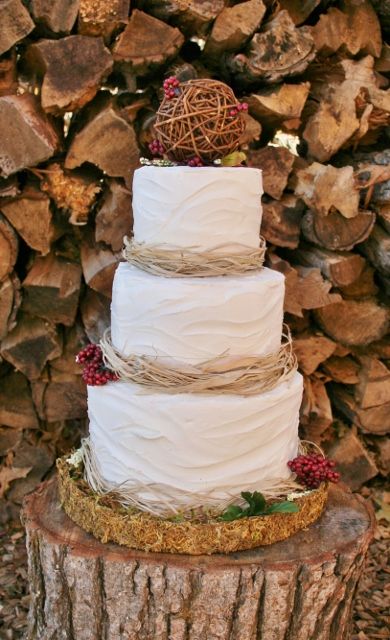 Rustic Wedding Cake