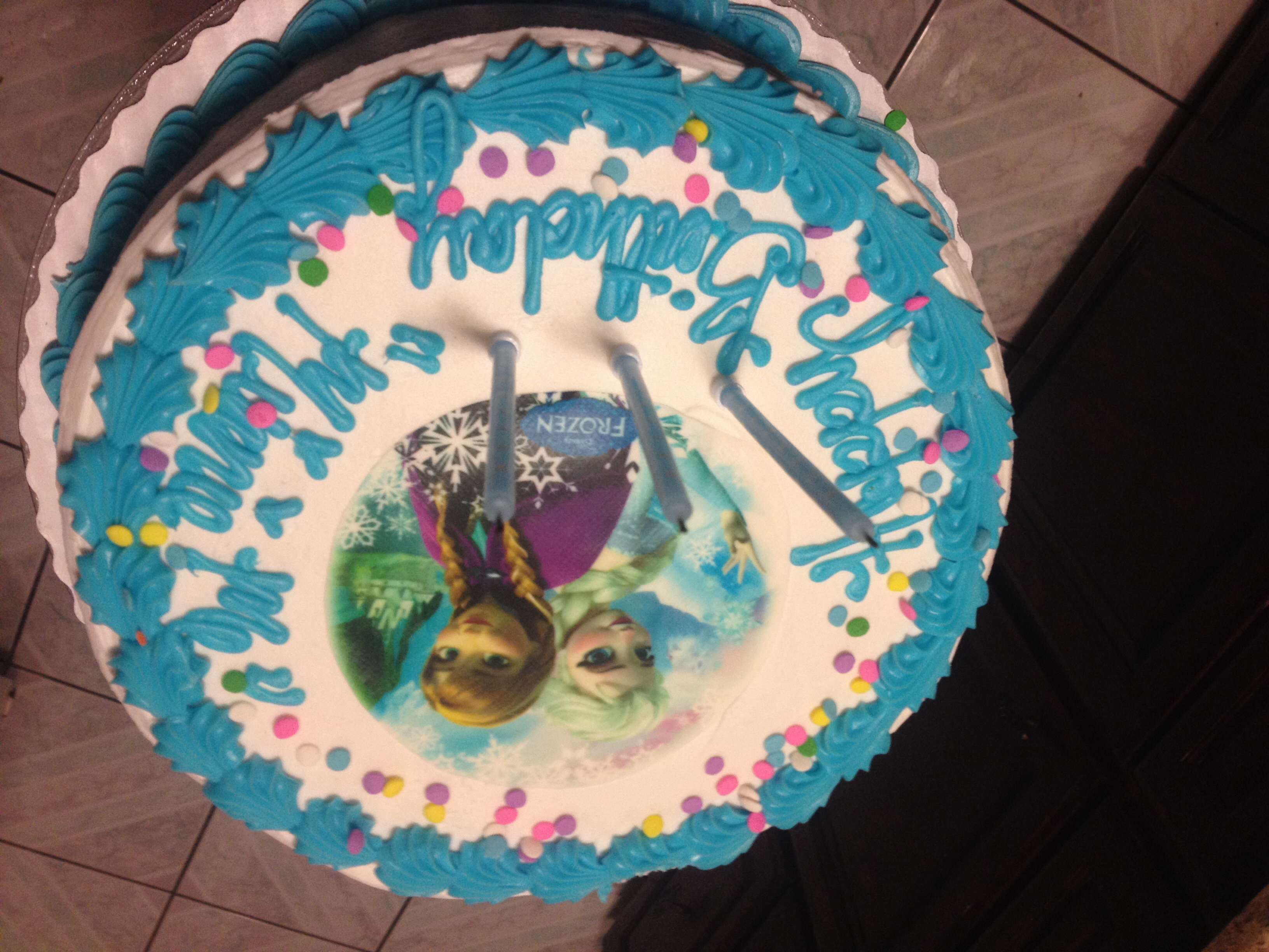 Sam's Club Frozen Birthday Cakes