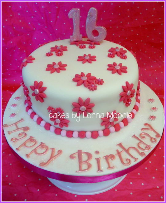 Simple 16th Birthday Cakes