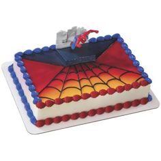 Spider-Man Birthday Cake