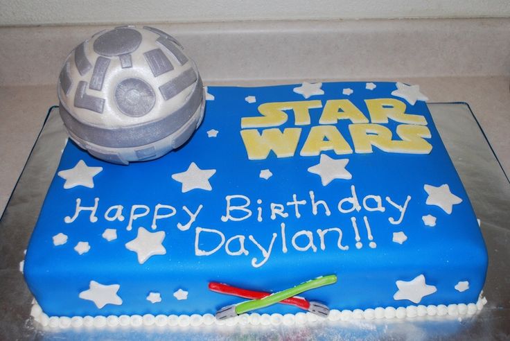 Star Wars Birthday Sheet Cake