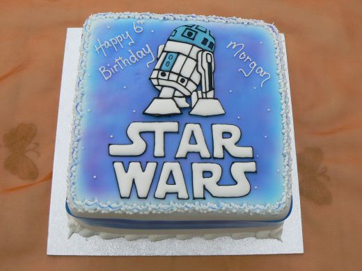 Star Wars R2-D2 Cake