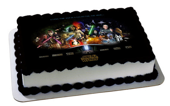 Star Wars Sheet Cake