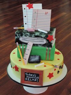 Teacher Retirement Cake