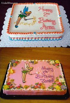 Tinkerbell Sheet Cake Idea