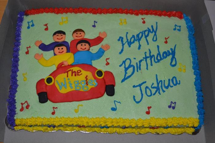 Wiggles Birthday Cake