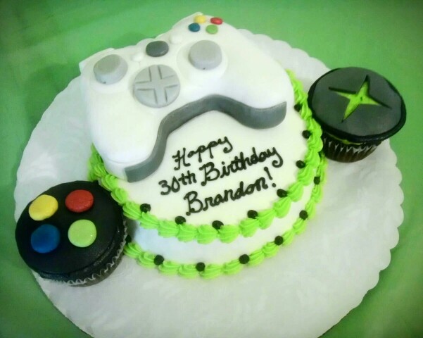 Xbox 360 Birthday Cake