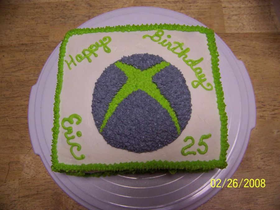 Xbox Birthday Cake