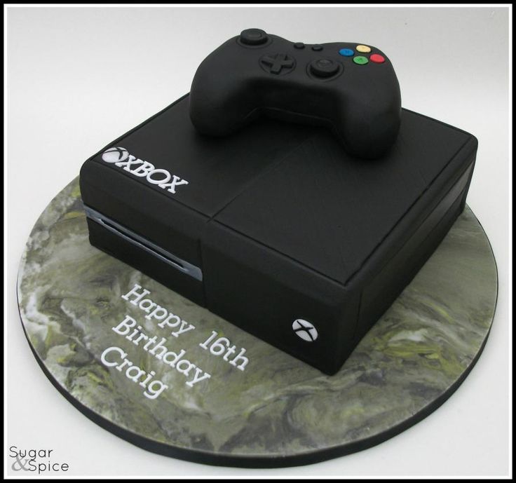 Xbox Birthday Cake