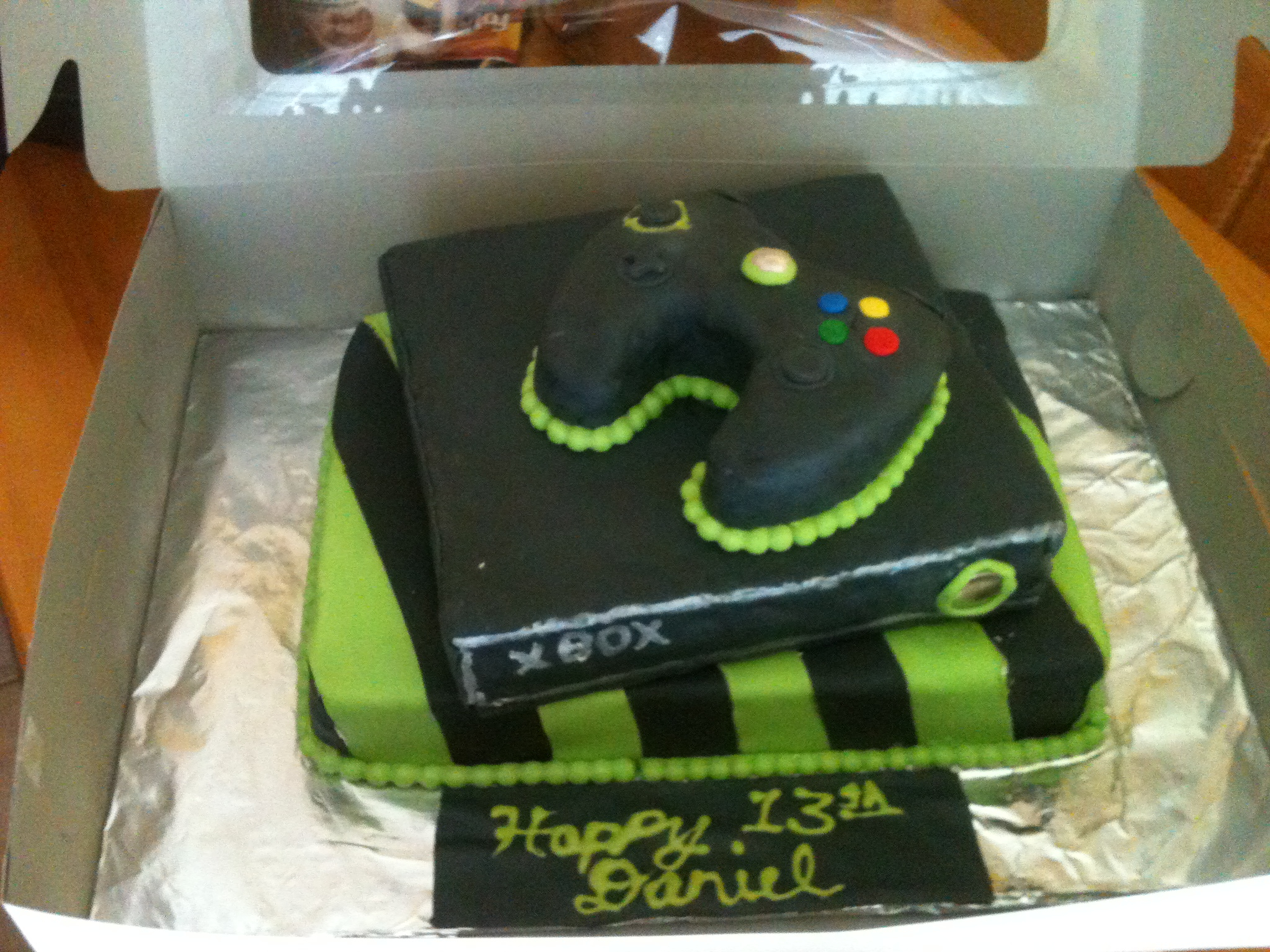 Xbox Birthday Cake