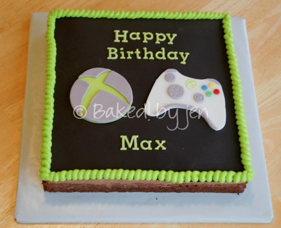 Xbox Birthday Party Cake