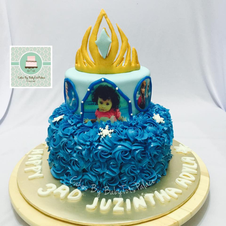 2 Tier Birthday Cake Frozen