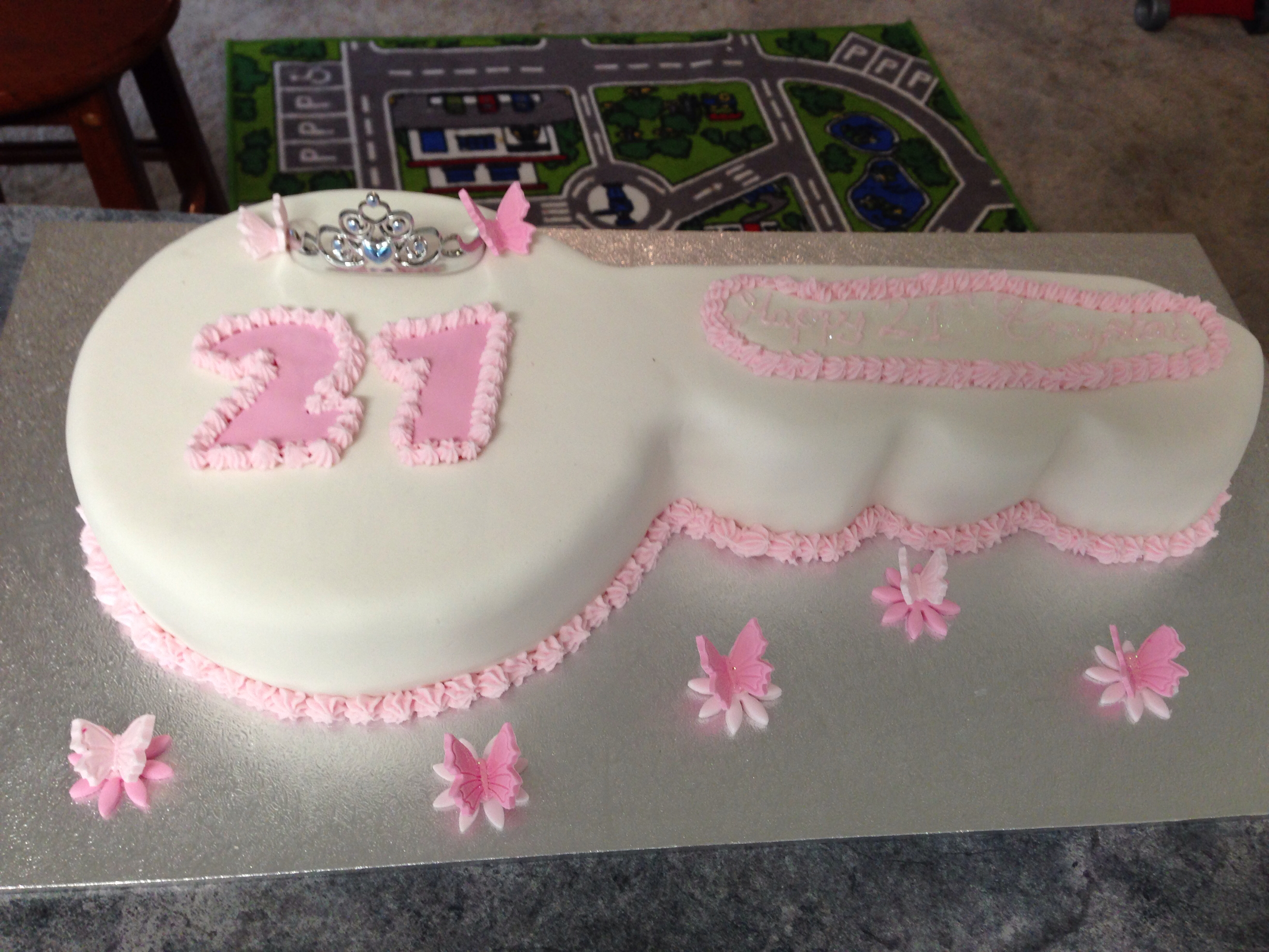 21st Birthday Key Cake Designs