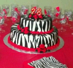 28th Birthday Cake