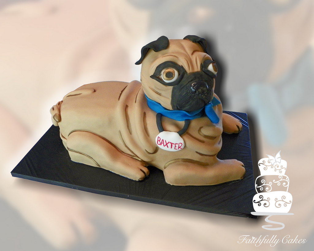 3D Dog Cake