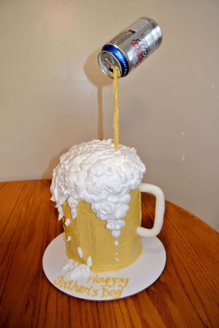 Beer Mug Cake