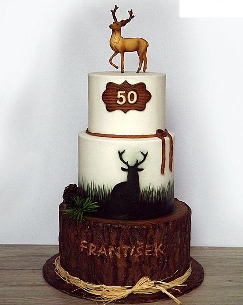 Birthday Cake for 50th Birthday Man