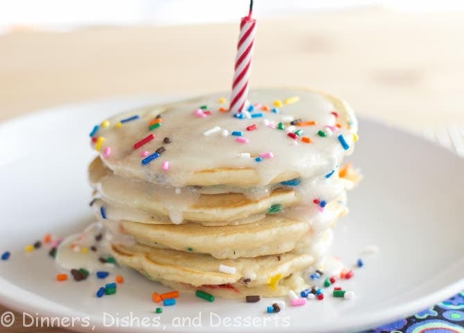 Birthday Cake Pancakes