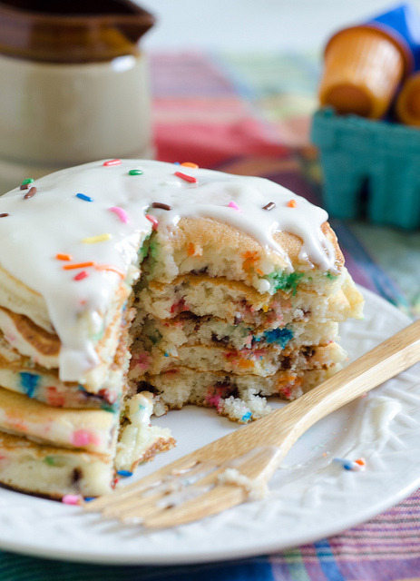 Birthday Cake Pancakes