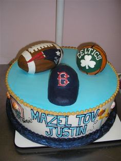 10 Photos of Boston Sports Bday Cakes