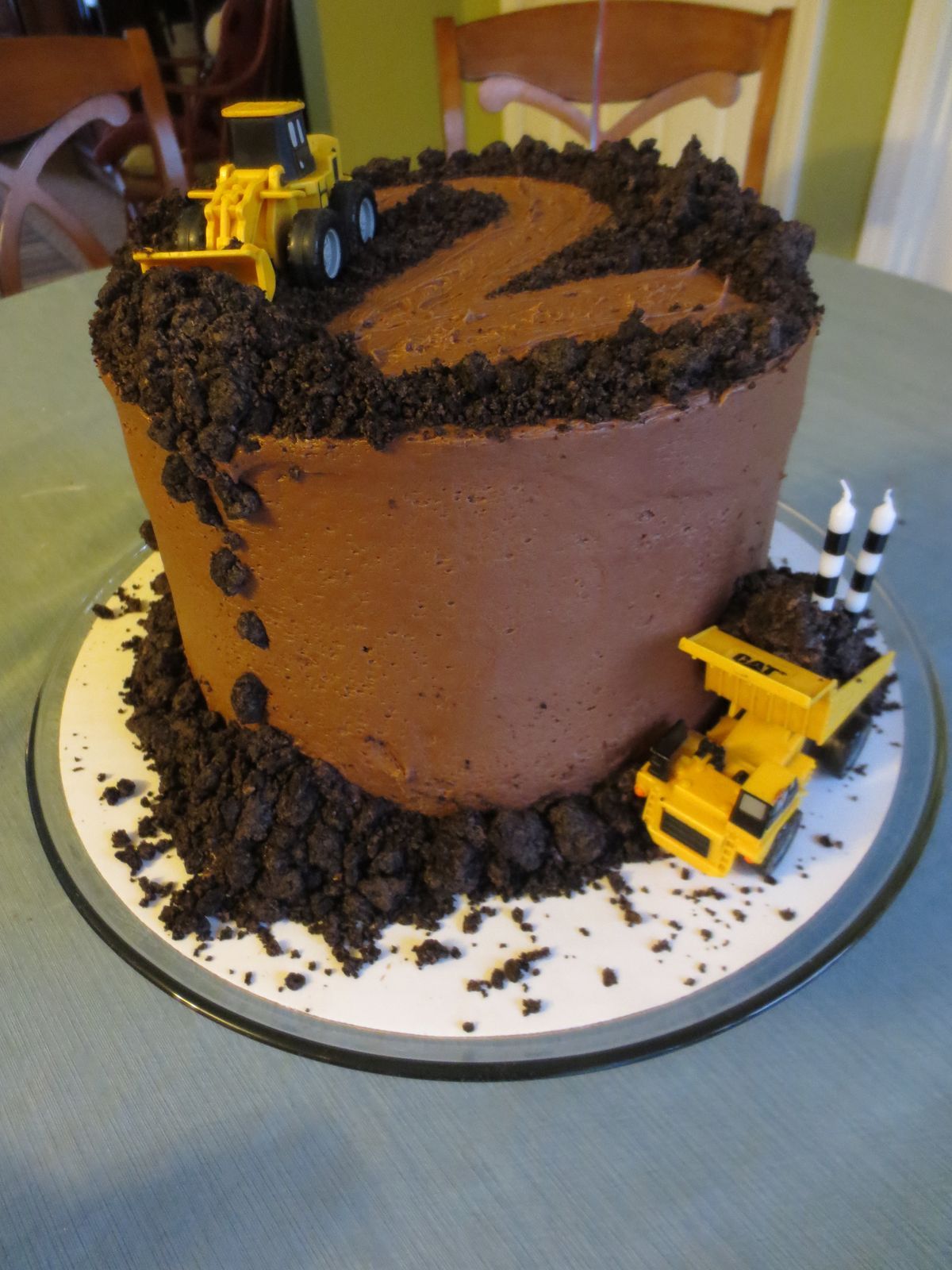 Boy Construction Birthday Cake