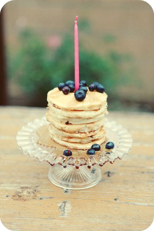 10 Photos of Breakfast Birthday Cake Pancakes